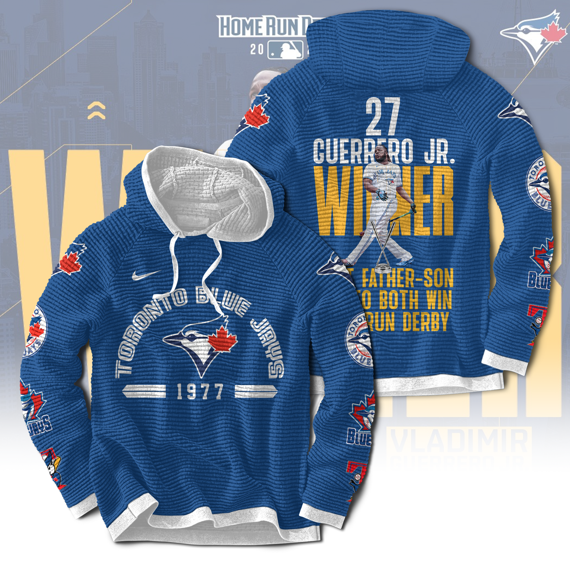Vladimir Guerrero Jr. Toronto Blue Jays MLB Home Run Derby 2023 Jersey -  BTF Store