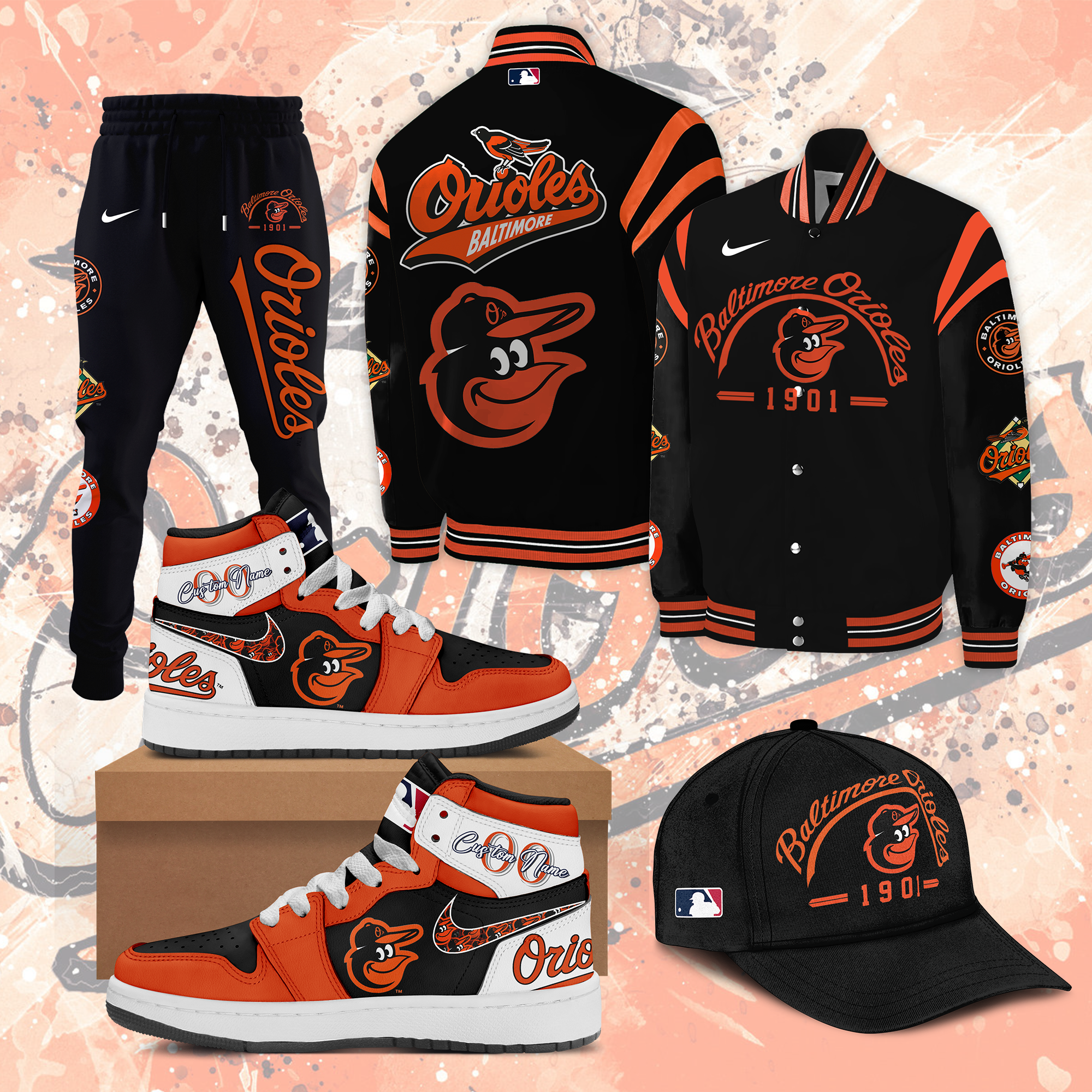 Baltimore Orioles 1966 Varsity Bomber Jacket