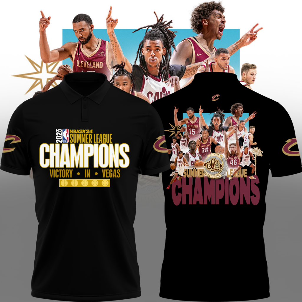 Cleveland Cavaliers Champions Summer League Polo Shirt - BTF Store