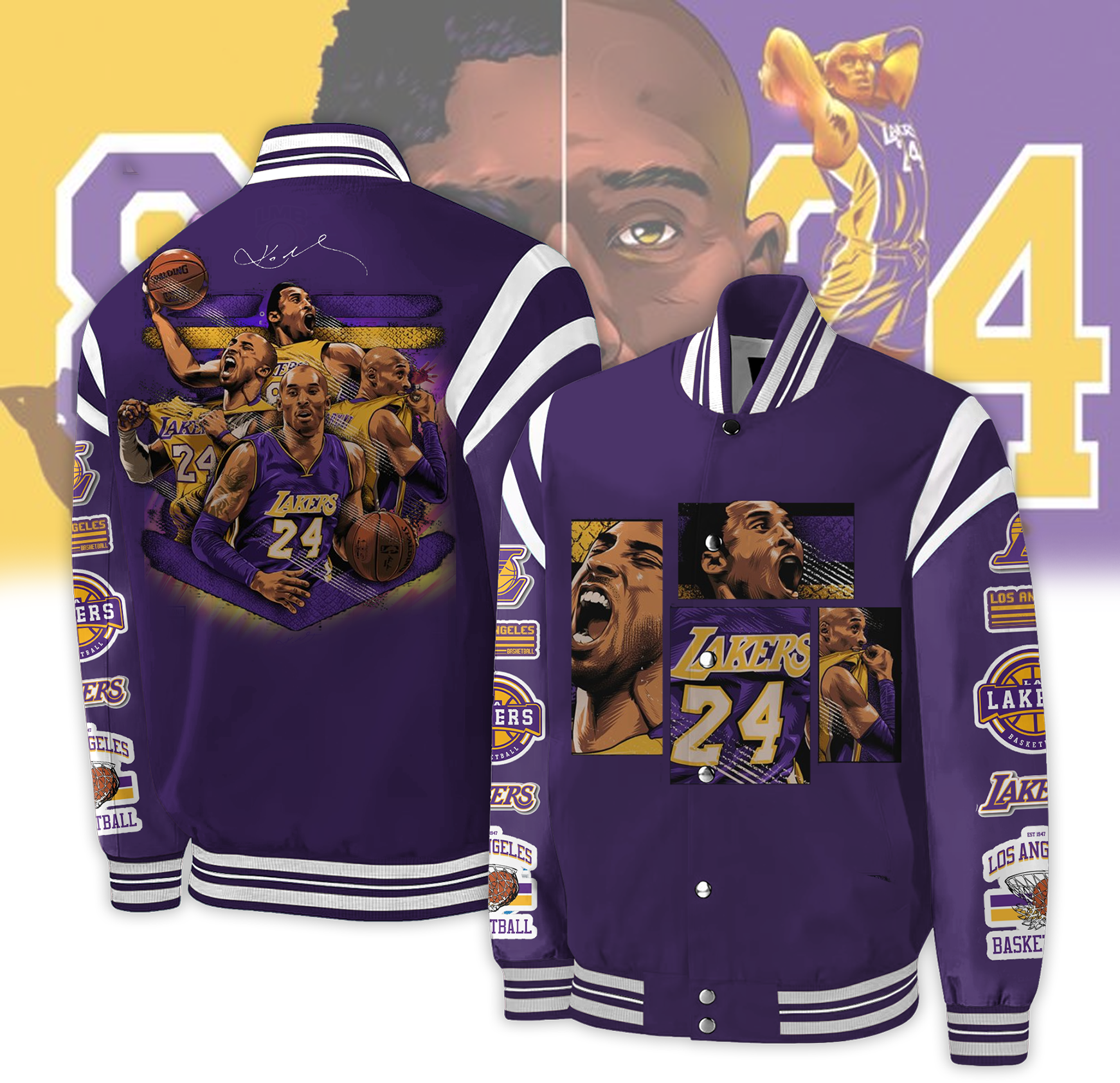 Los Angeles Lakers Jacket - Kobe Bryant Jacket