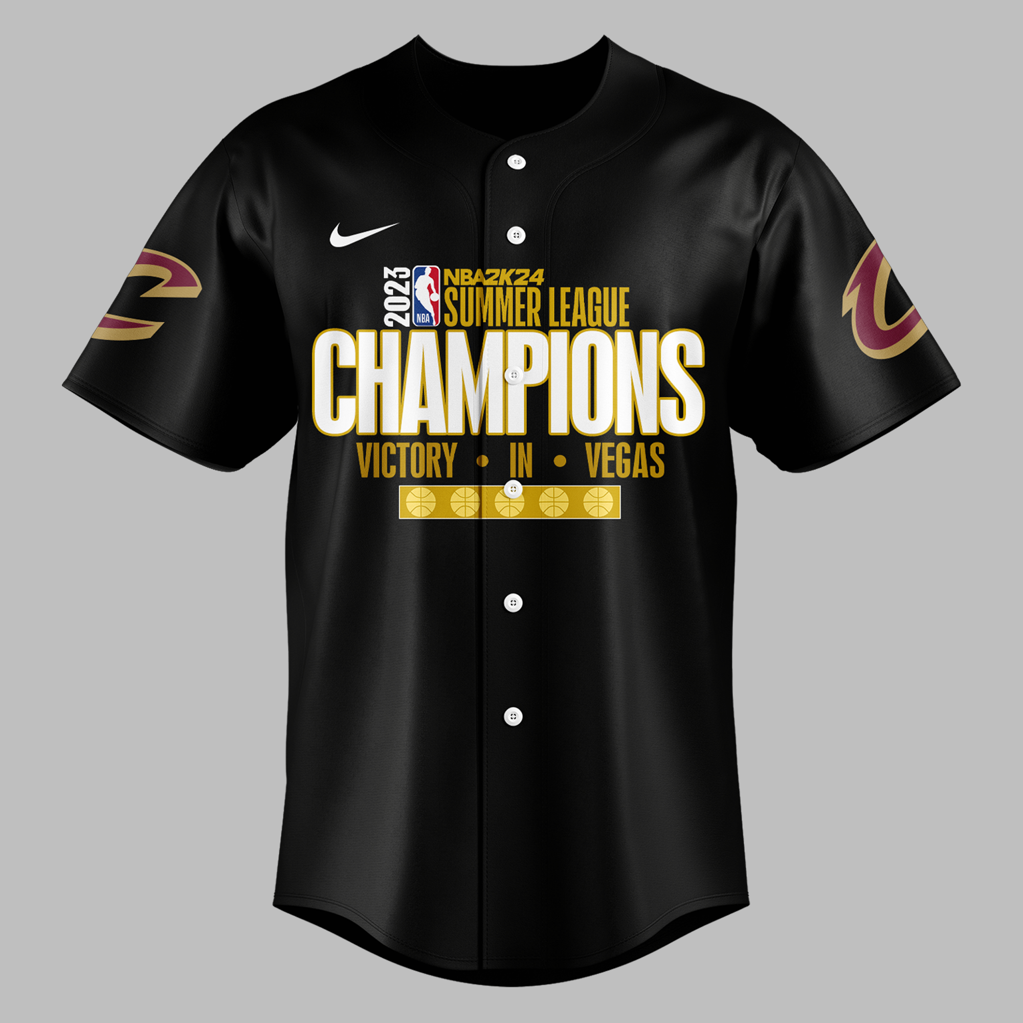 Cleveland Cavaliers Champions Summer League Polo Shirt - BTF Store