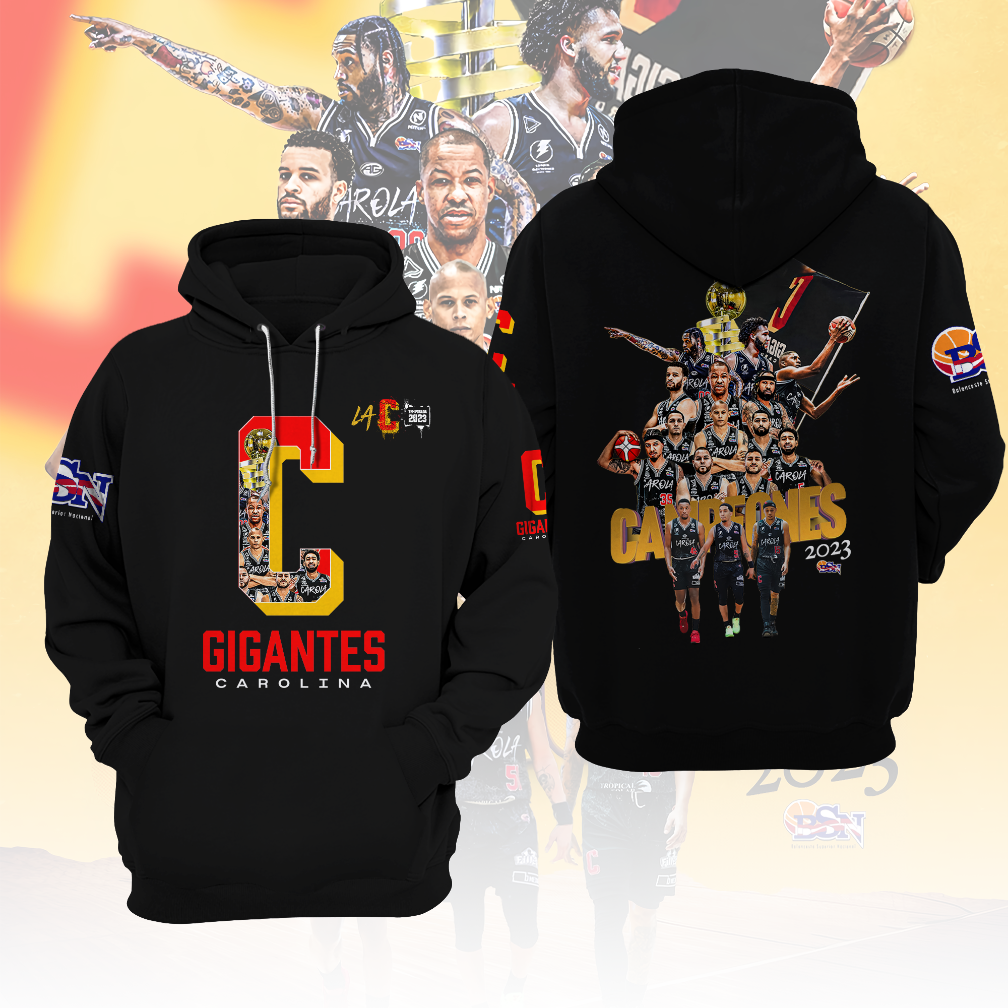 Gigantes de Carolina BSN Basketball Jersey - BTF Store