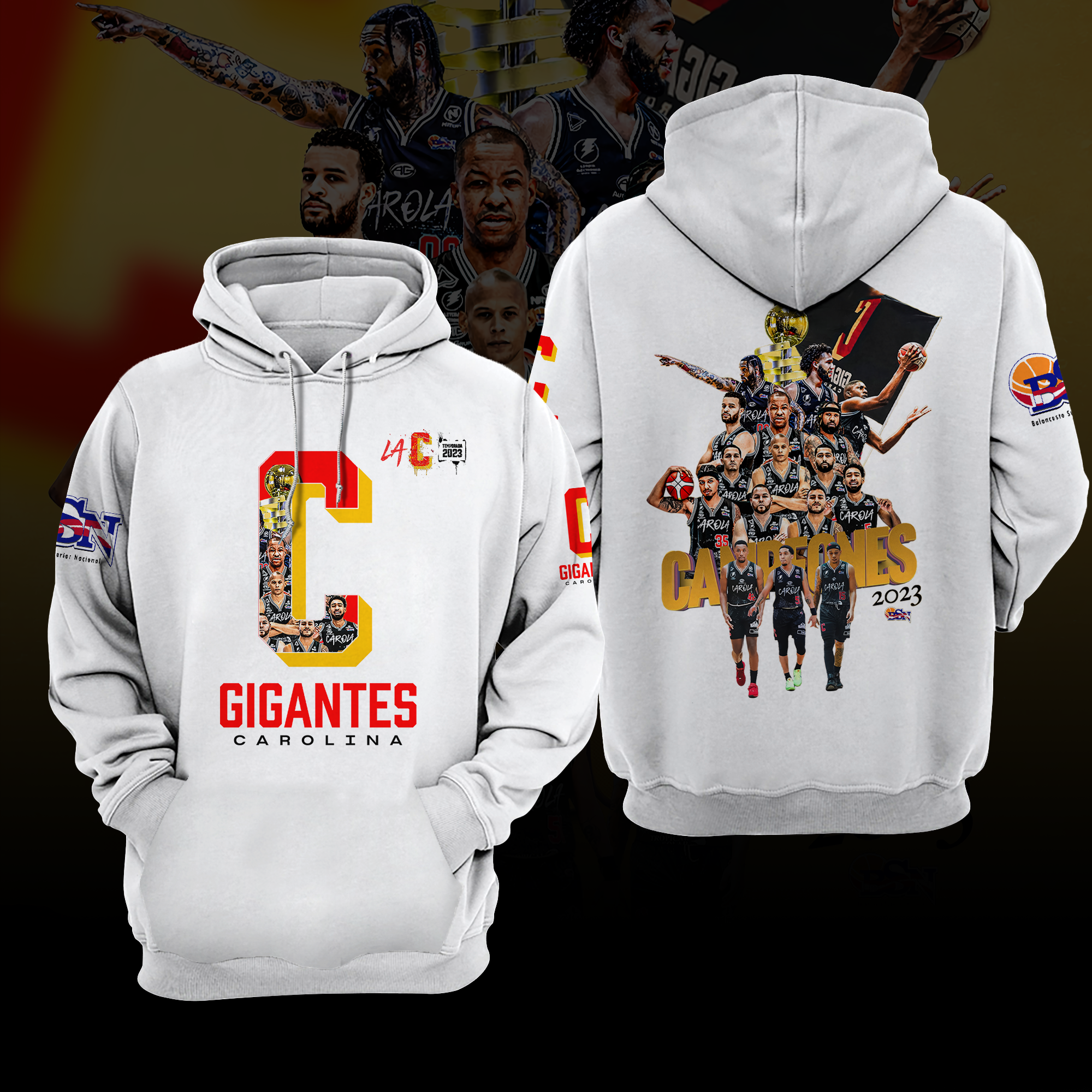 Campeones Gigantes de Carolina BSN Polo Shirt - BTF Store