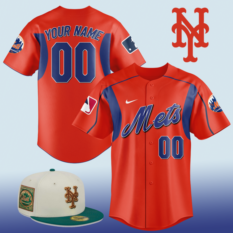Custom Name And Number New York Mets Baseball Cool Short