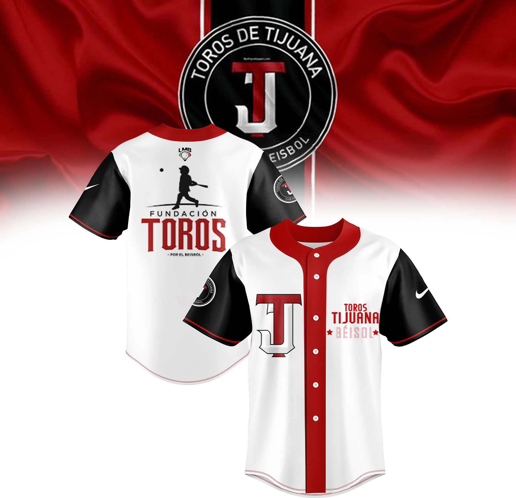 Baseball Mexican Toros de Tijuana LMB Personalized AJ13 Shoes Air