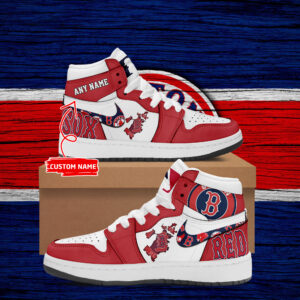 Boston Red Sox Low Top Shoes - BTF Store