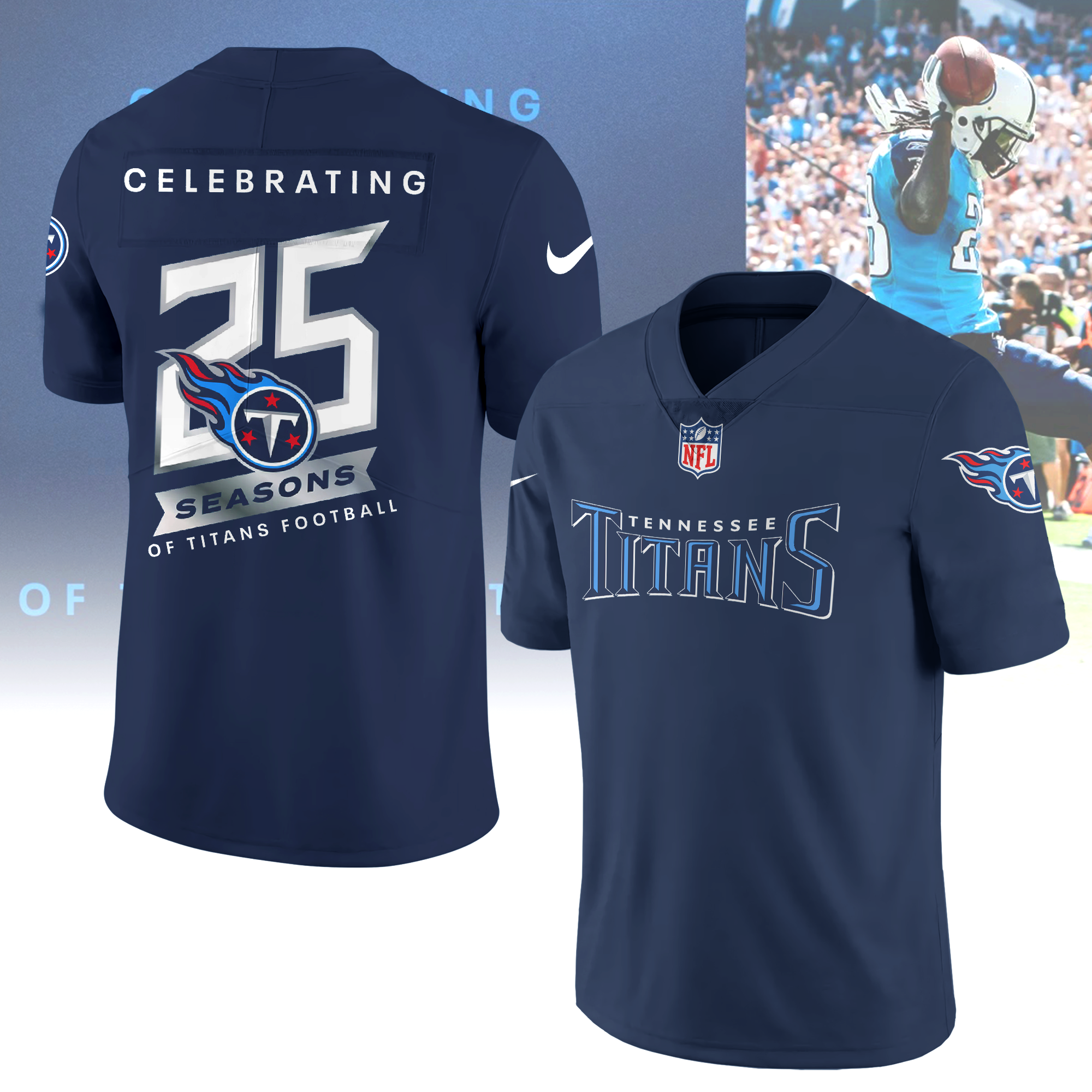 25 tennessee titans