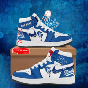 Los Angeles Dodgers Lv All Over Print Air Jordan 11 Shoes For Men And Women