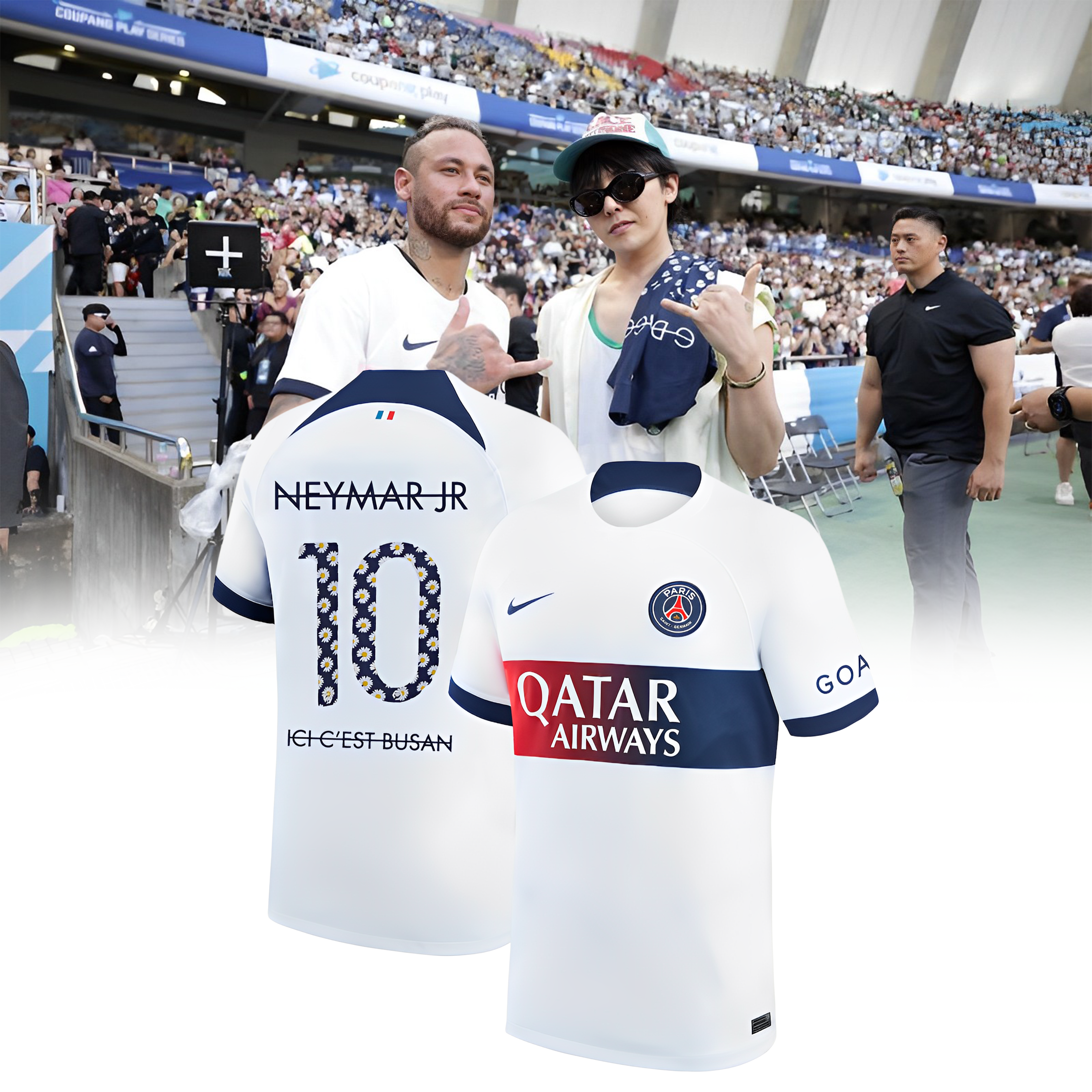 G-DRAGON × NEYMAR PSG produces uniforms in collaboration with PSG