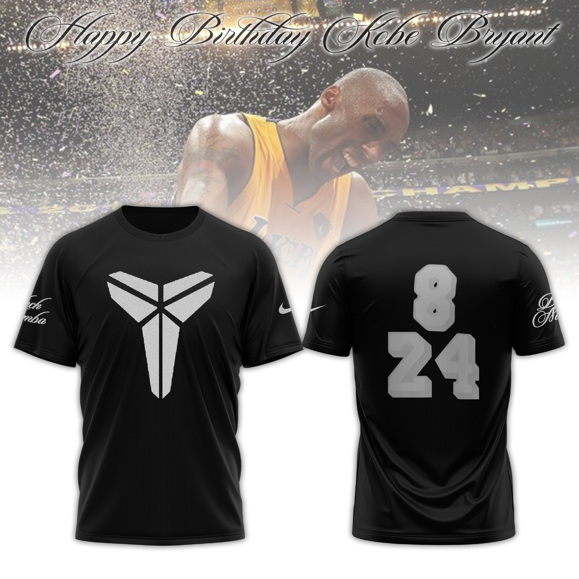 Nike Kobe Mamba Halo T-Shirt L / White