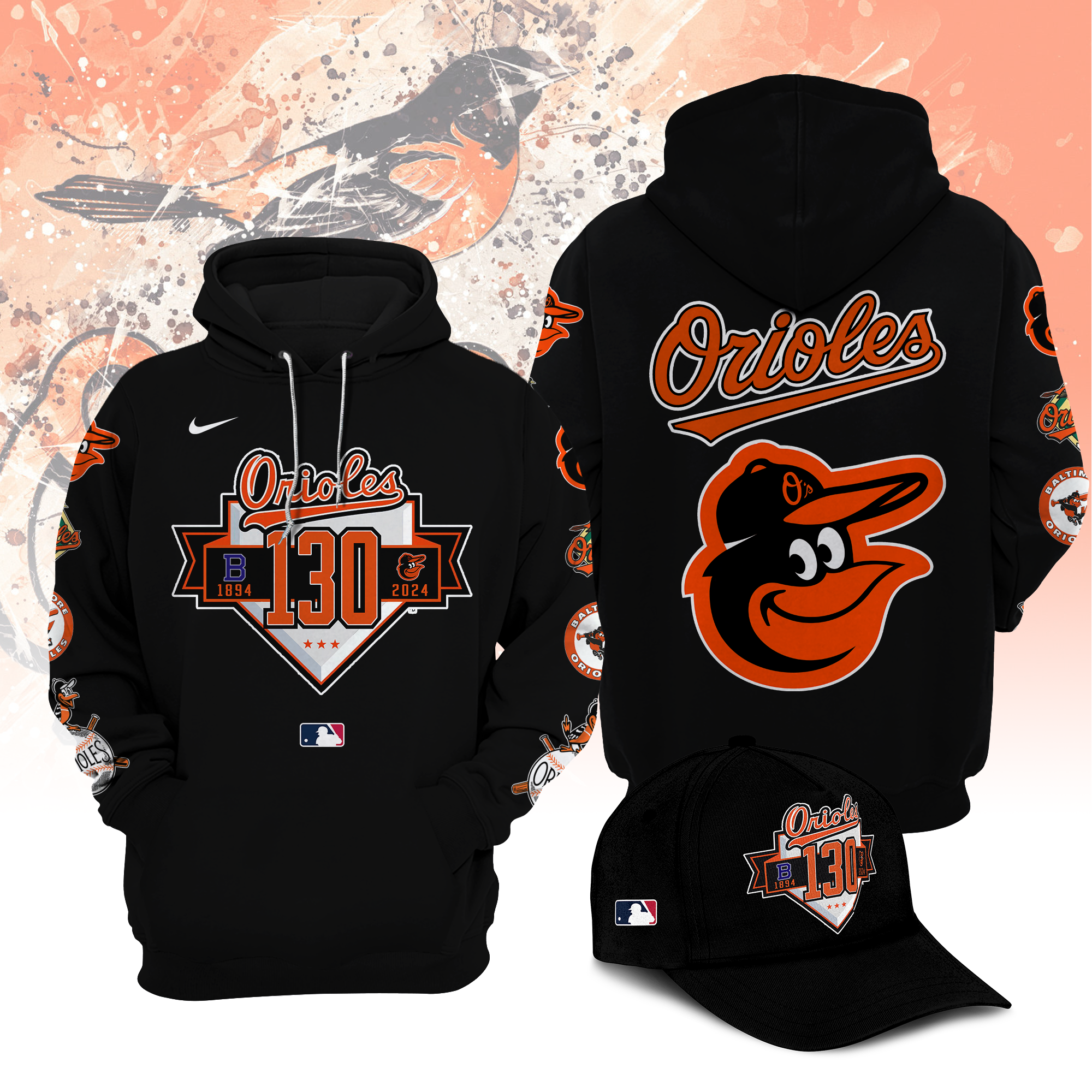 Top-selling Item] Cedric Mullins 31 Baltimore Orioles 2023 City Connect  Player 3D Unisex Jersey - Black