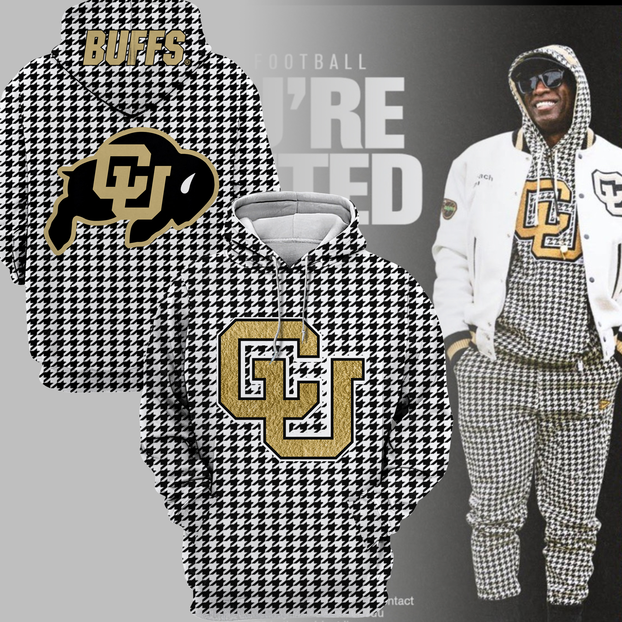 _.Colorado Buffaloes Football Coach Prime Limited Hoodie - BTF Store