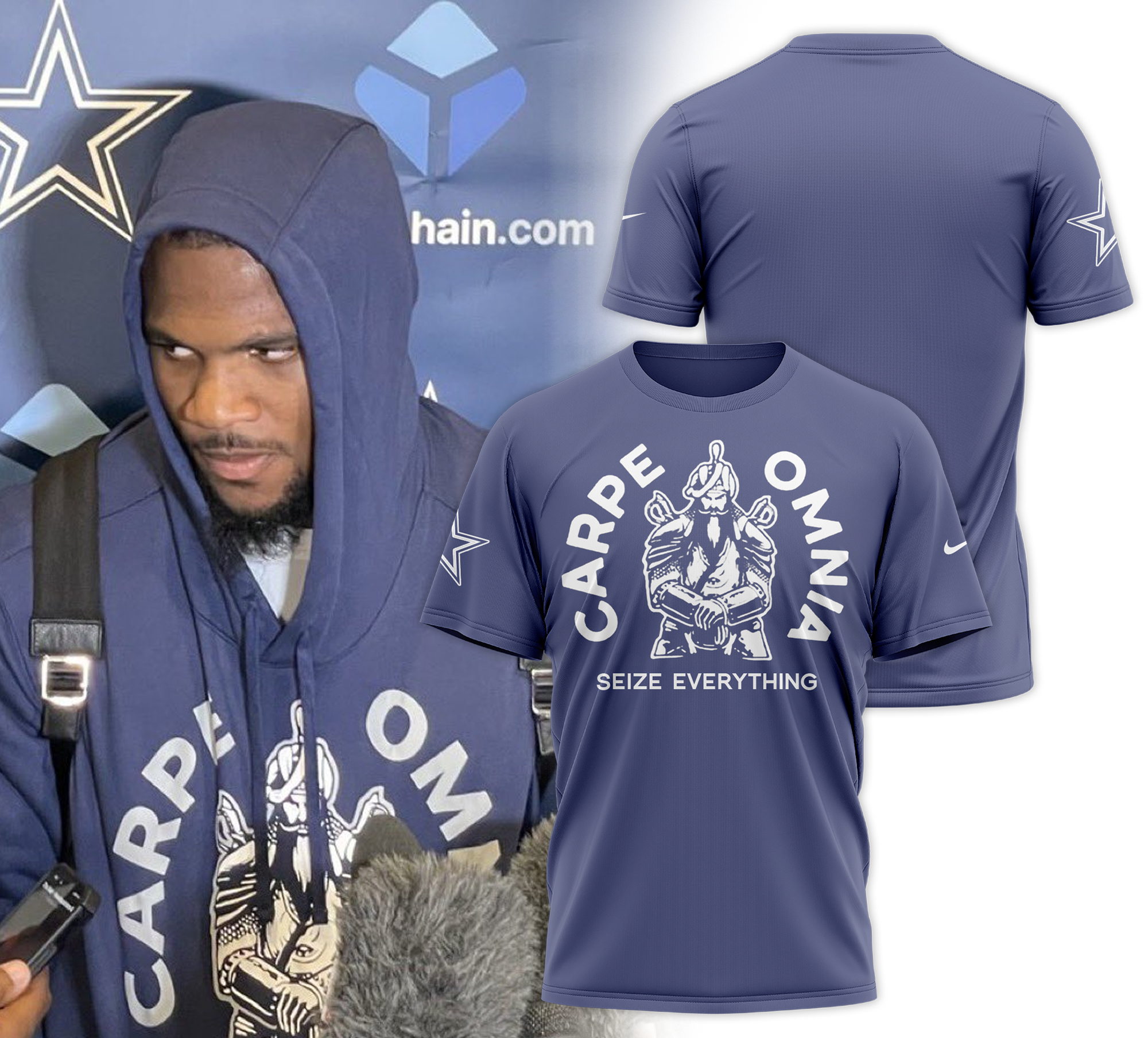Vintage Dallas Cowboys Shirt Sweatshirt Hoodie Tshirt Adults Kids Dallas  Cowboys Shirt Womens Mens Dallas Cowboys Carpe Omnia Shirts Nfl Shop  Football Shirts - Limotees