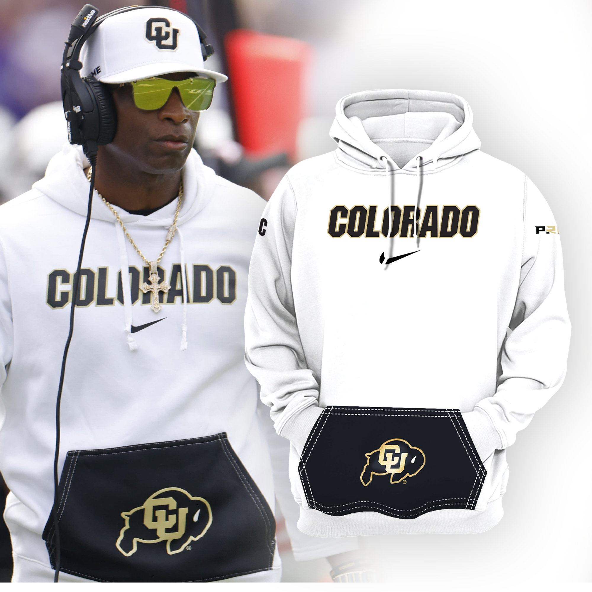 University Of Colorado Sweatshirt/T-Shirt/Polo/Hoodie/Zip Hoodie/Baseball  Jersey - BTF Store