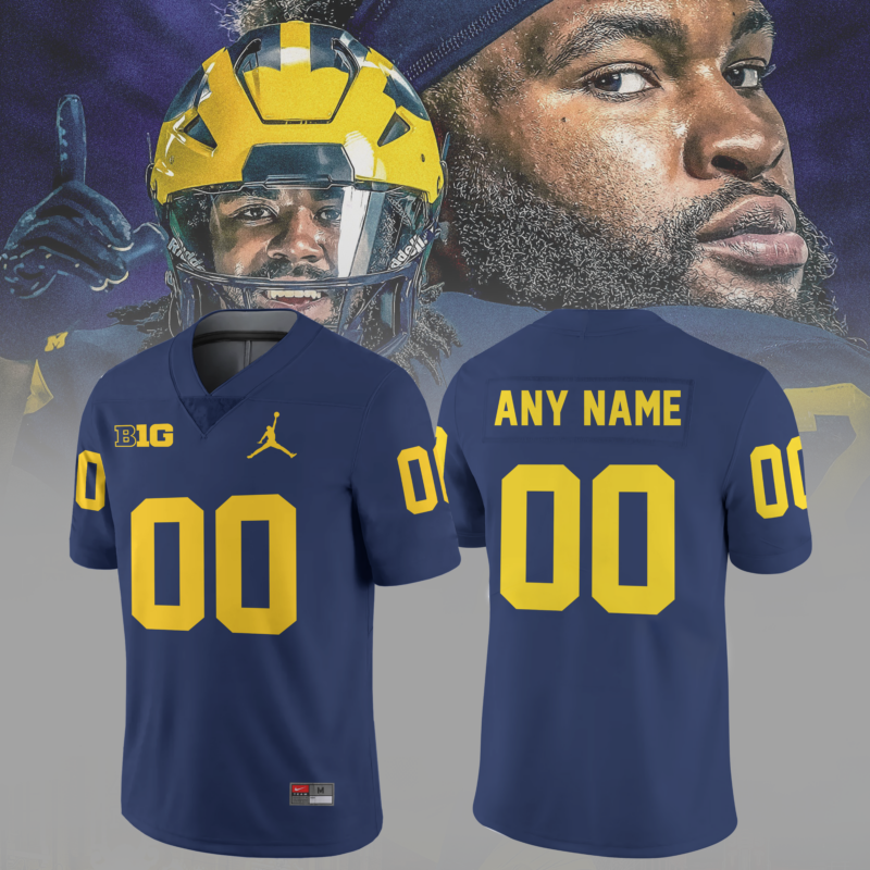 Michigan Football 2023 Baseball Jersey - BTF Store