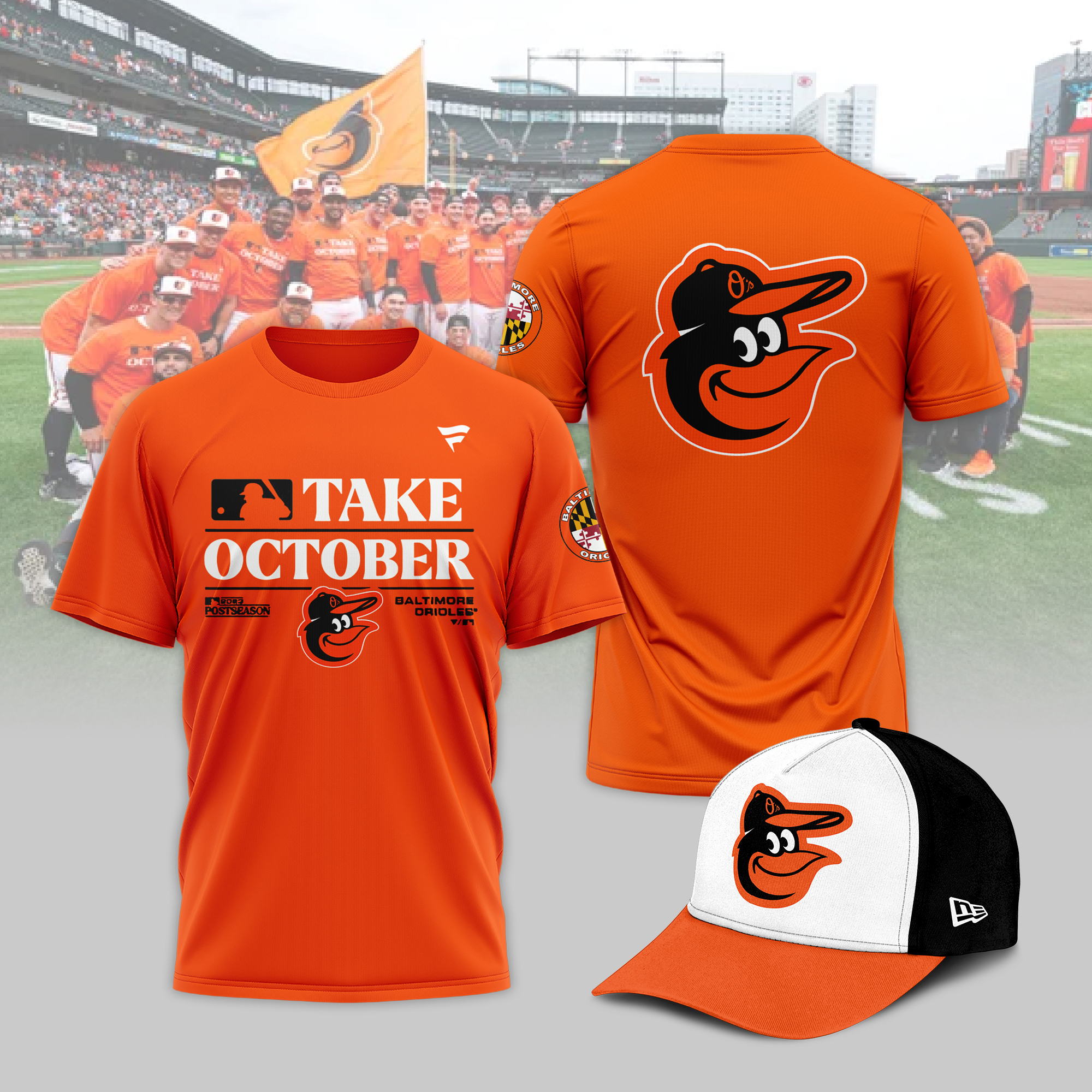 Take October Orioles Shirt - Snowshirt