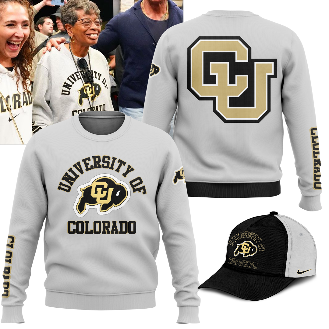 University Of Colorado Sweatshirt/T-Shirt/Polo/Hoodie/Zip Hoodie/Baseball  Jersey - BTF Store