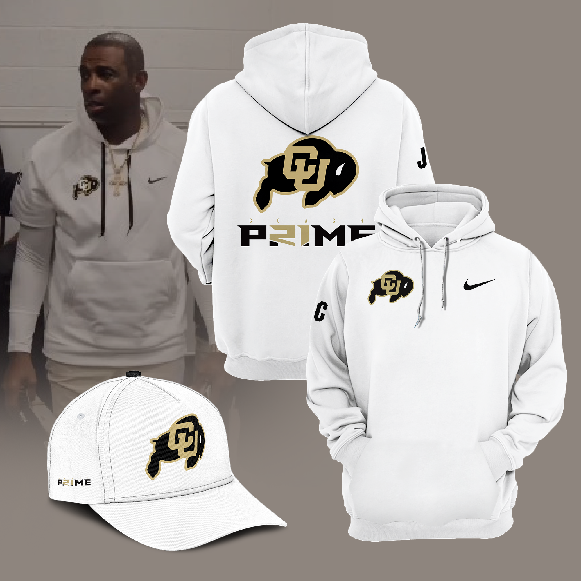 _.Colorado Buffaloes Football Coach Prime Limited Hoodie - BTF Store